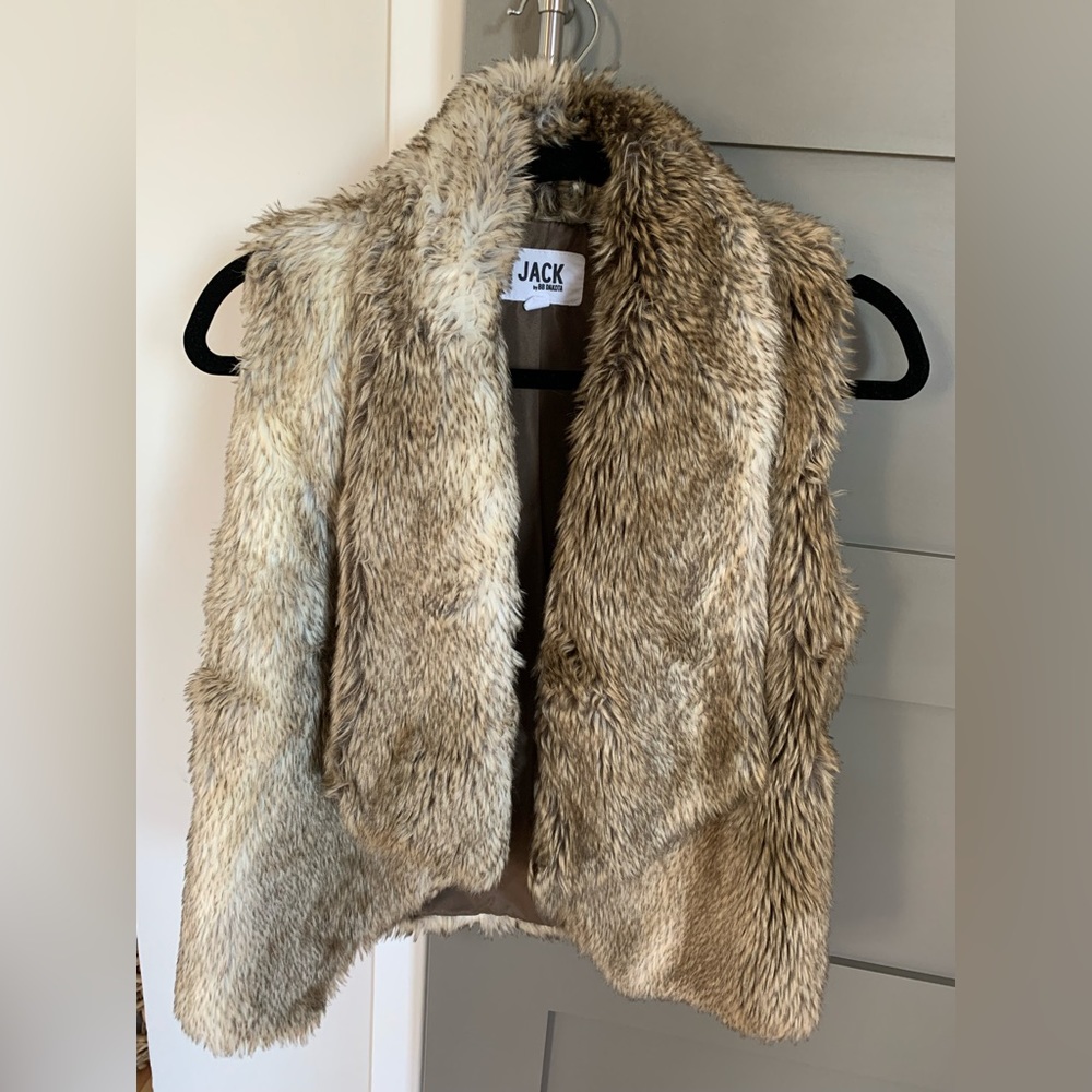 Faux Fur Vest - Jack by BB Dakota